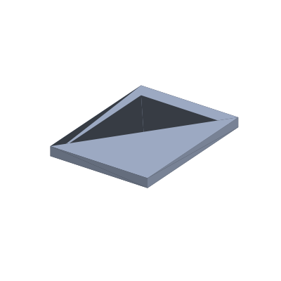 CAD render of PTFE Azimuth Pads
