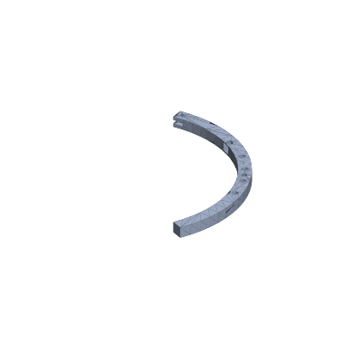 CAD render of UTA Ring Segments