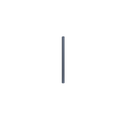 CAD render of Aluminum Tubes
